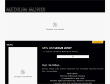 Tablet Screenshot of mediummundi.pl